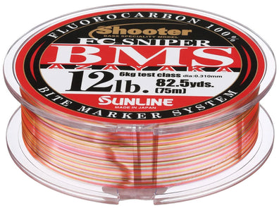 Sunline Shooter FC Sniper BMS Azayaka JDM Fishing Line 12 lb 82.5 yds Spool